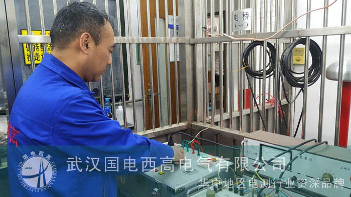 國電西高為西安交通大學調試局放設備