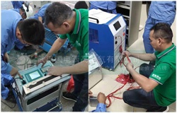 國電西高為中海油提供調試服務