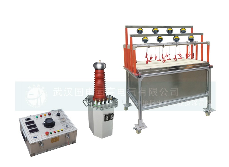 絕緣手套（靴）耐壓試驗(yàn)裝置數(shù)顯箱油變水槽式（8桶位）