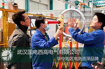 陜西客戶(hù)蒞臨國(guó)電西高參觀考察