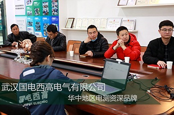 西安客戶(hù)蒞臨國(guó)電西高參觀考察