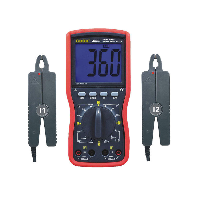 雙鉗數字相位伏安表