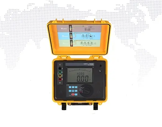接地電阻測試儀測量時需要將電極與內部斷開！