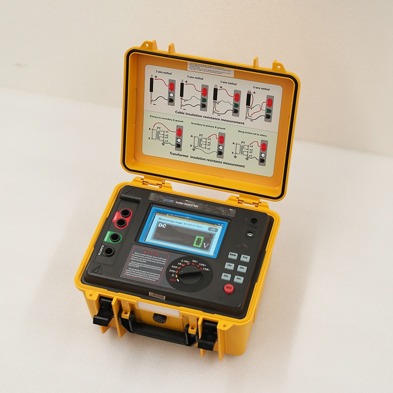 高壓絕緣電阻測(cè)試儀實(shí)物圖