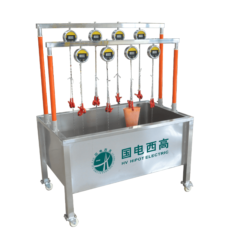 絕緣靴絕緣手套試驗(yàn)裝置現(xiàn)場(chǎng)試驗(yàn)流程